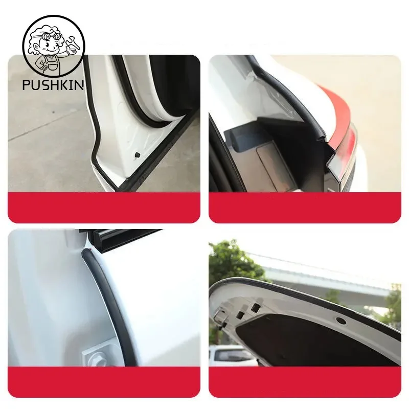 For Changan UNI-K UNIK 2024 2023 2022 Car Sealing Strip Door Engine Sound Insulation Dustproof Rubber Strip Interior Accessories