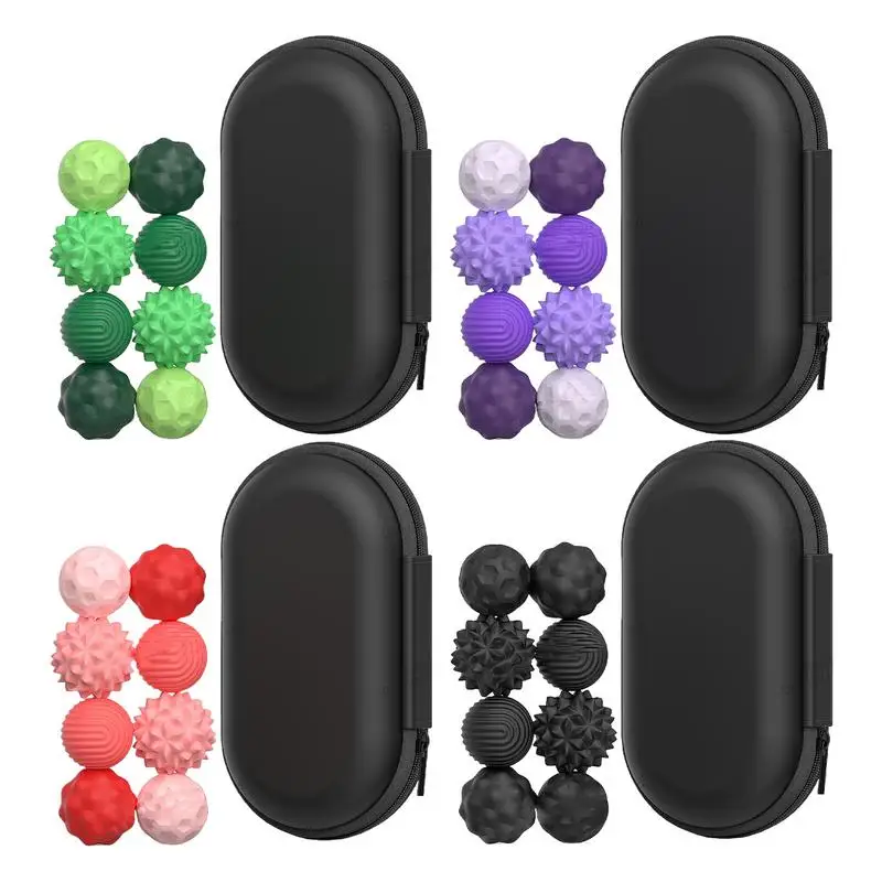 

Silicone Magnetic Fidget Balls 8pcs Sensory Fidget Toys Creative Fidget Toys For Adults Kids Calming Christmas Parties Favors