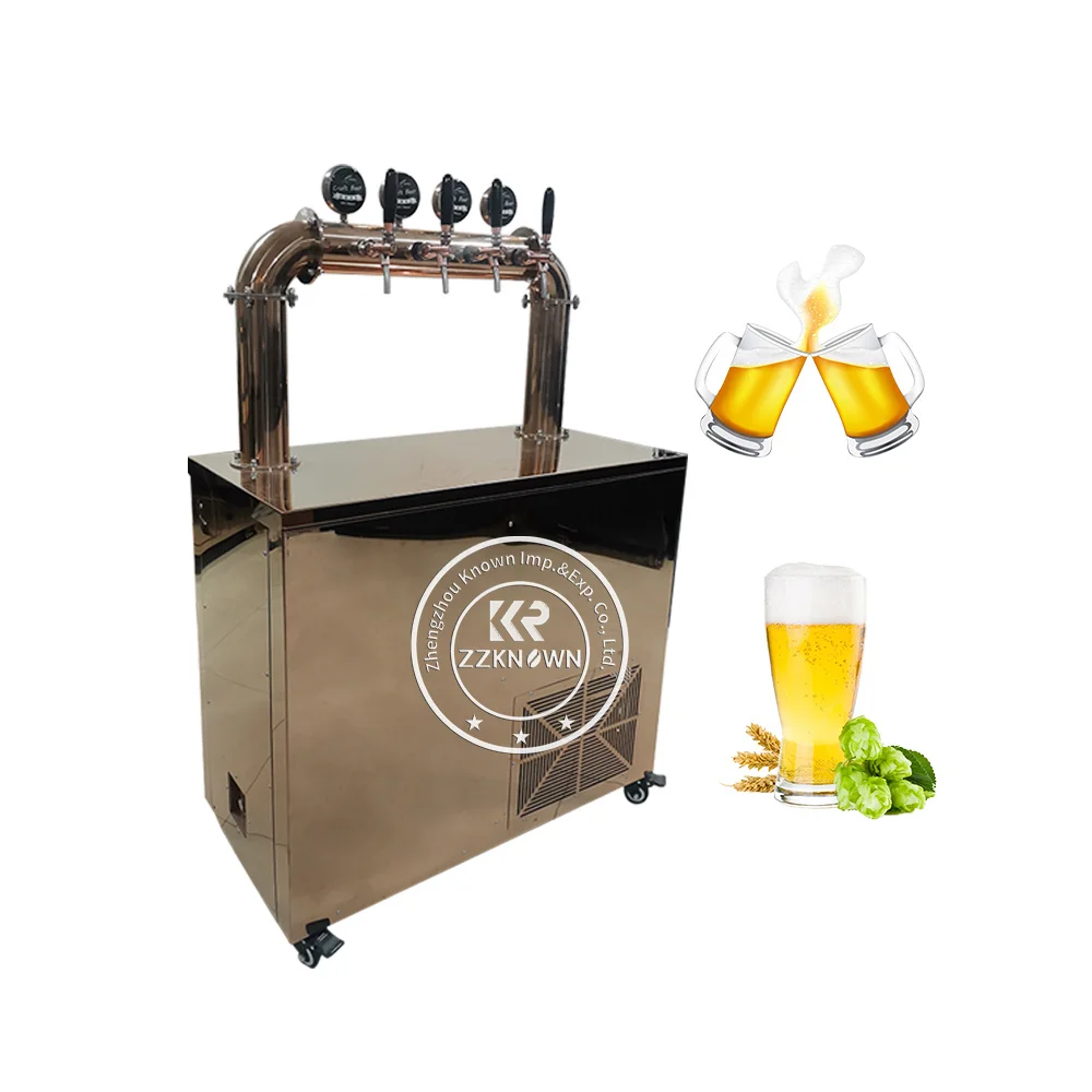 

Beer Dispenser Machine Commercial Stainless Steel Beer Keg Refrigerator Beer Processing Machine Draft Beer Equipment