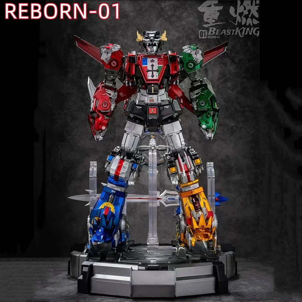 

[IN STOCK] BEASTKING REBORN-01 REBORN01 GoLion Action Figure Without Original Box