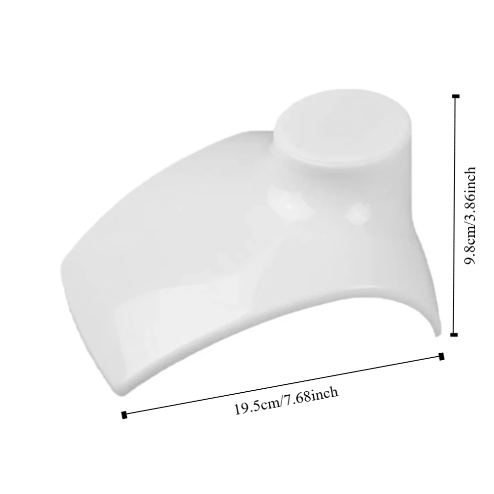 عارضة أزياء أفقية قلادة حامل الاكريليك حامل مجوهرات قلادة التمثال حامل استرخى أقراط عرض بلون