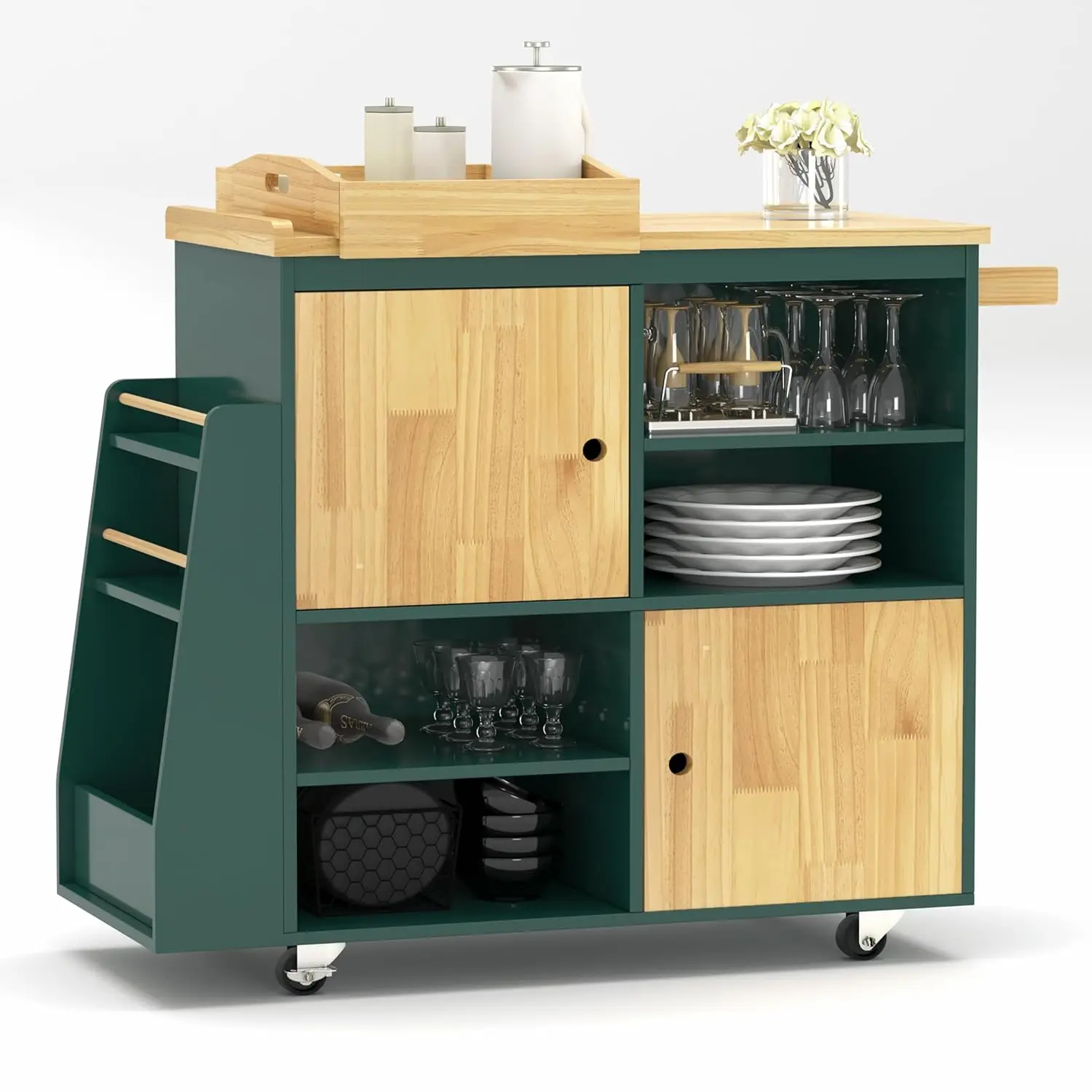 #2 Trending Kitchen Island Carts Right Now