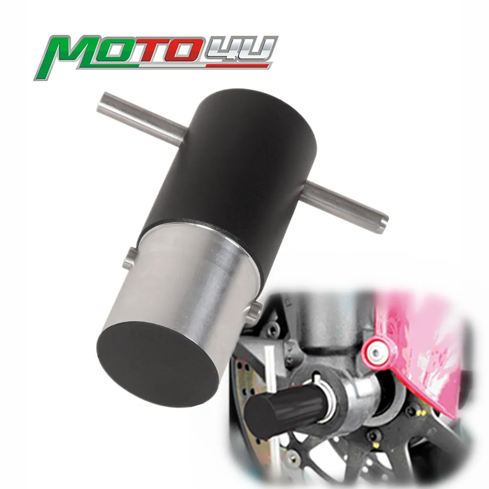 Strumento per asse anteriore del motociclo strumenti Laser per dado dell\'asse da 30MM strumenti essenziali accessori in alluminio per Ducati 848