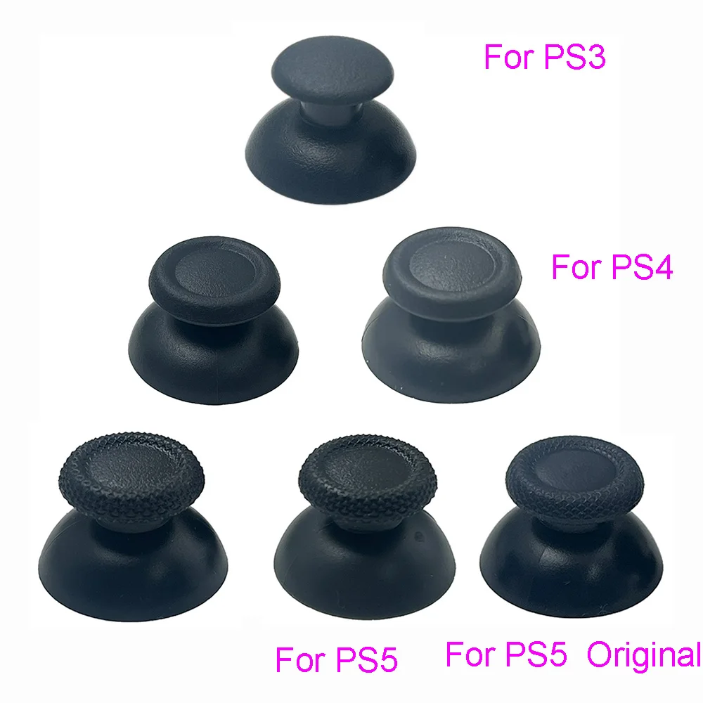 10PCS=5Pairs Analog For PS3 PS4 Slim Controller Thumb Stick Grip Thumbstick Cap Cover for PS5 Dualsense Joystick