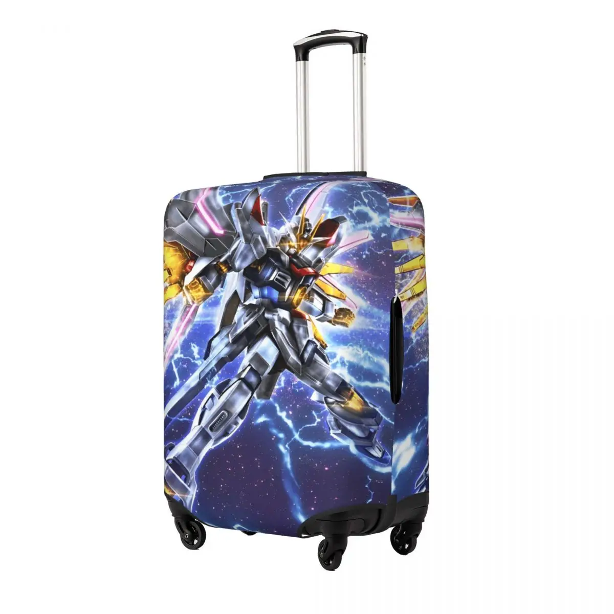 Mobile Suit Gundam 0079 Suitcase Cover Useful Travel Protector Luggage Case Holiday