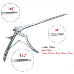 220mm Stainless Steel Kerrison Bone Rongeur Forceps Orthopedic Instrument