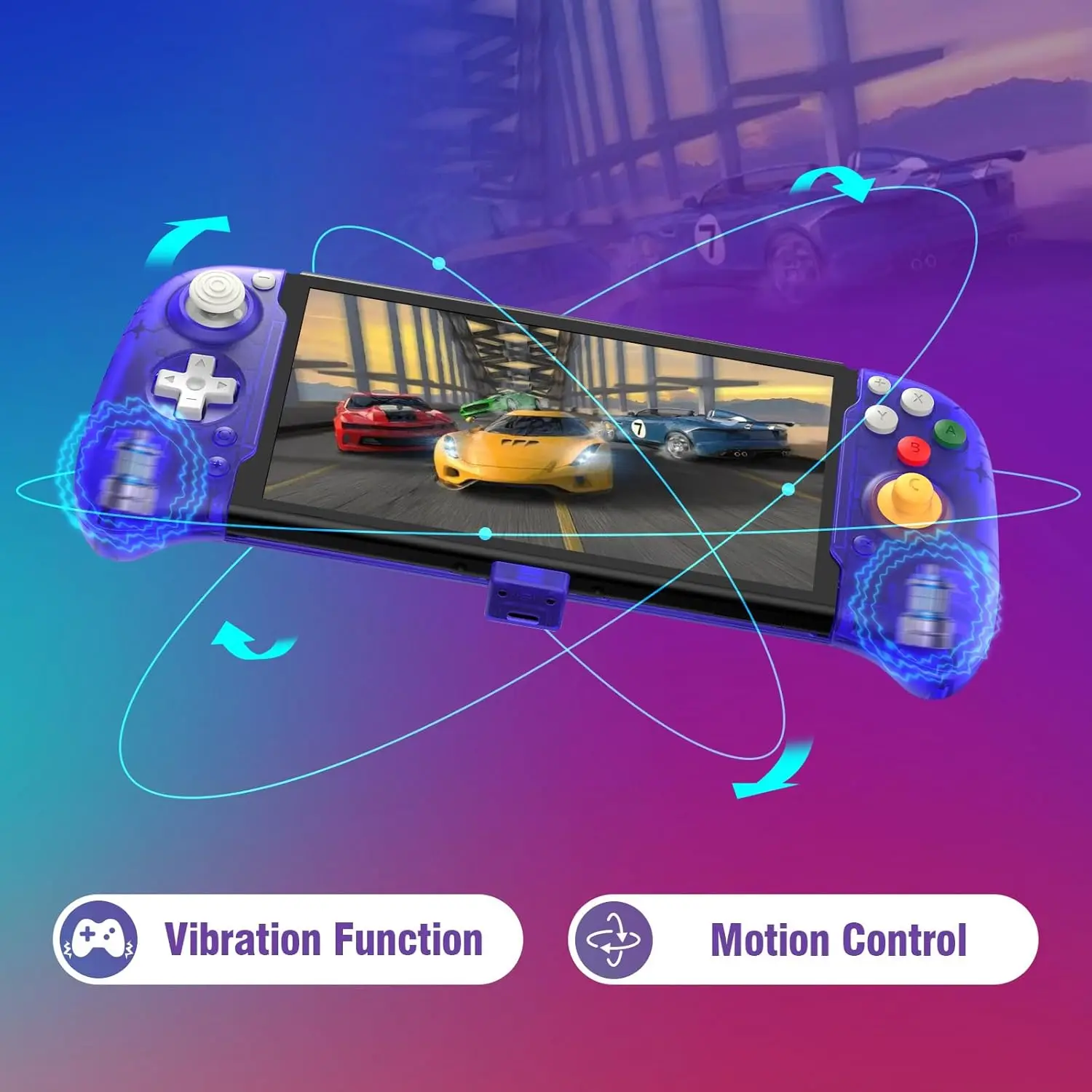 Ручной контроллер Retroflag для светодиодного переключателя Nintendo и OLED-темы GameCube