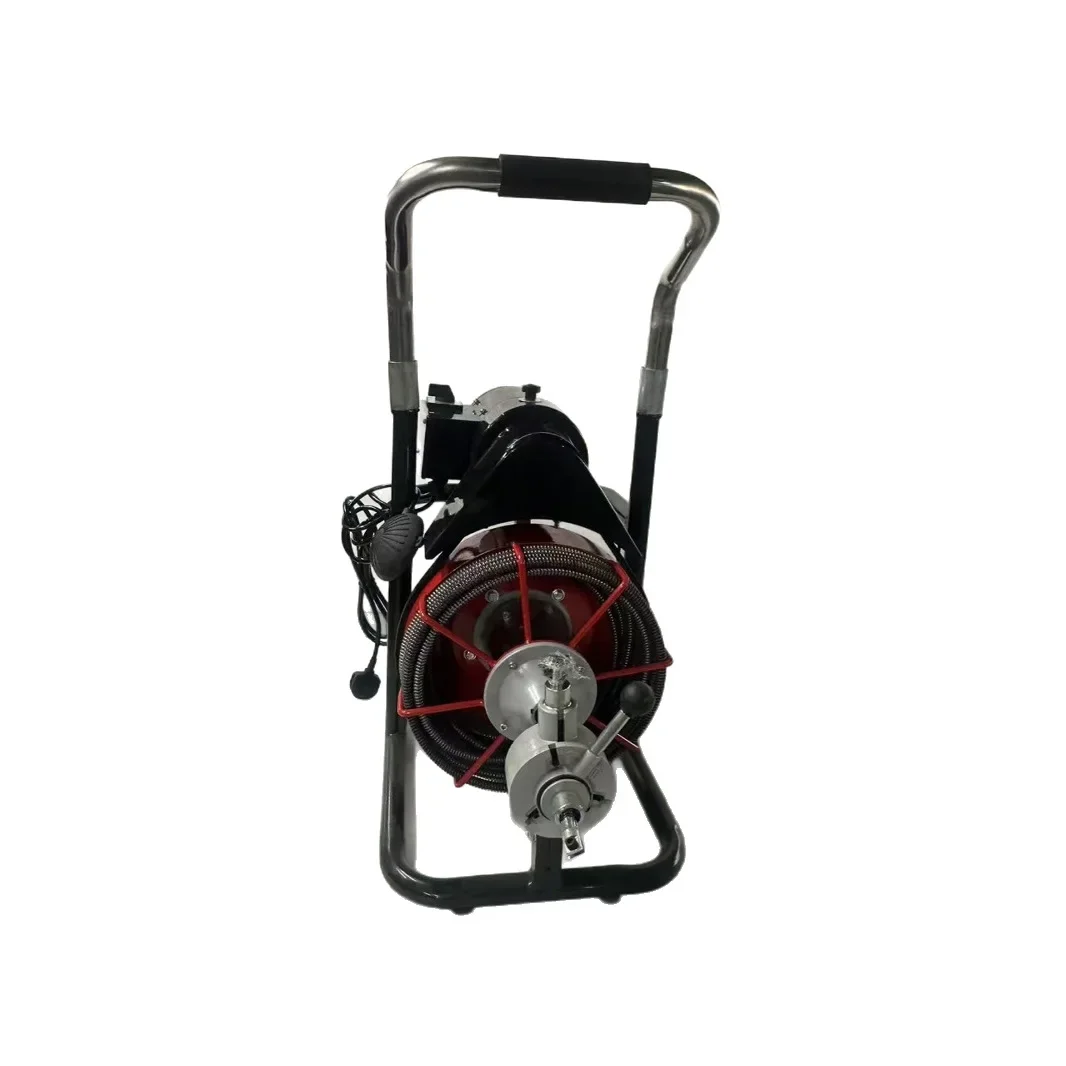 Electric pipe dredging machine, sewer cleaning machine, sewage pipe and sewer pipe dredging machine