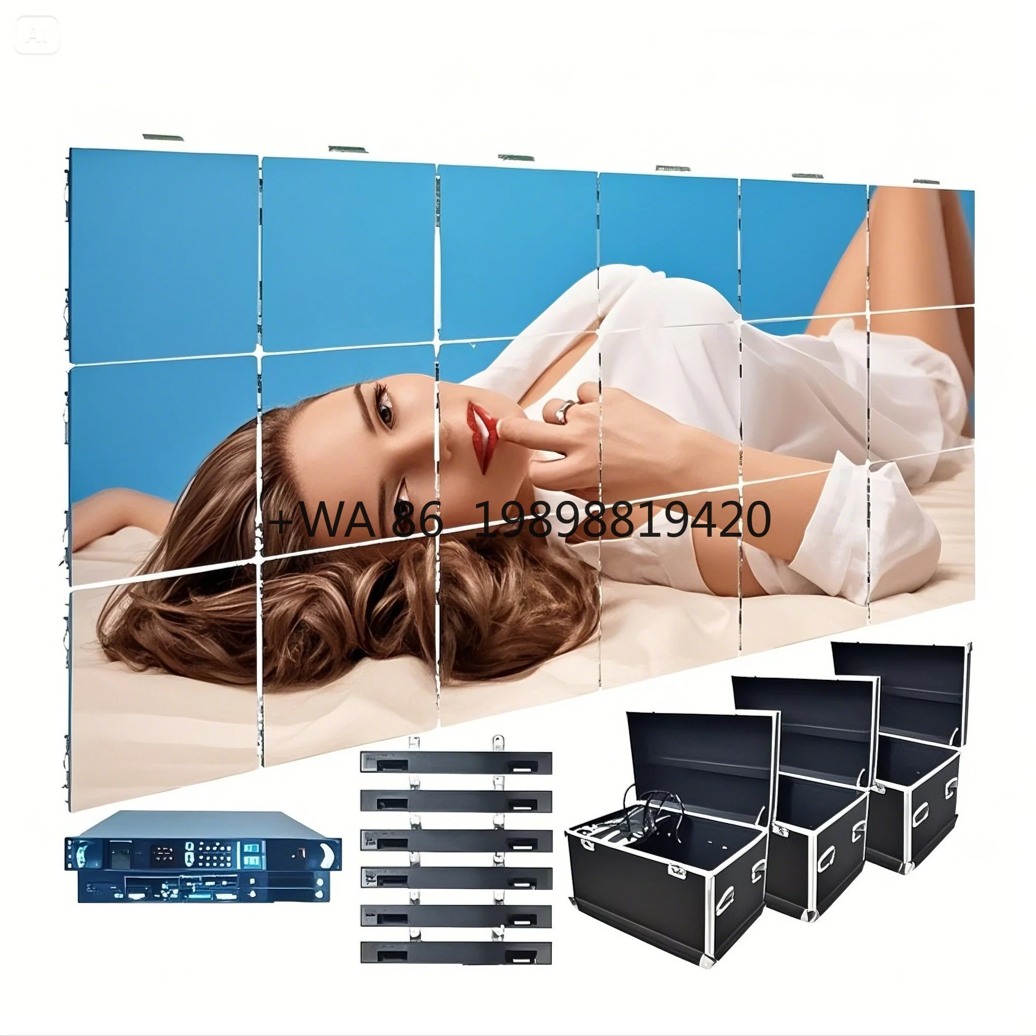 HD P1.667 Indoor LED Video TV High-Definition Digital Signage and Display customize