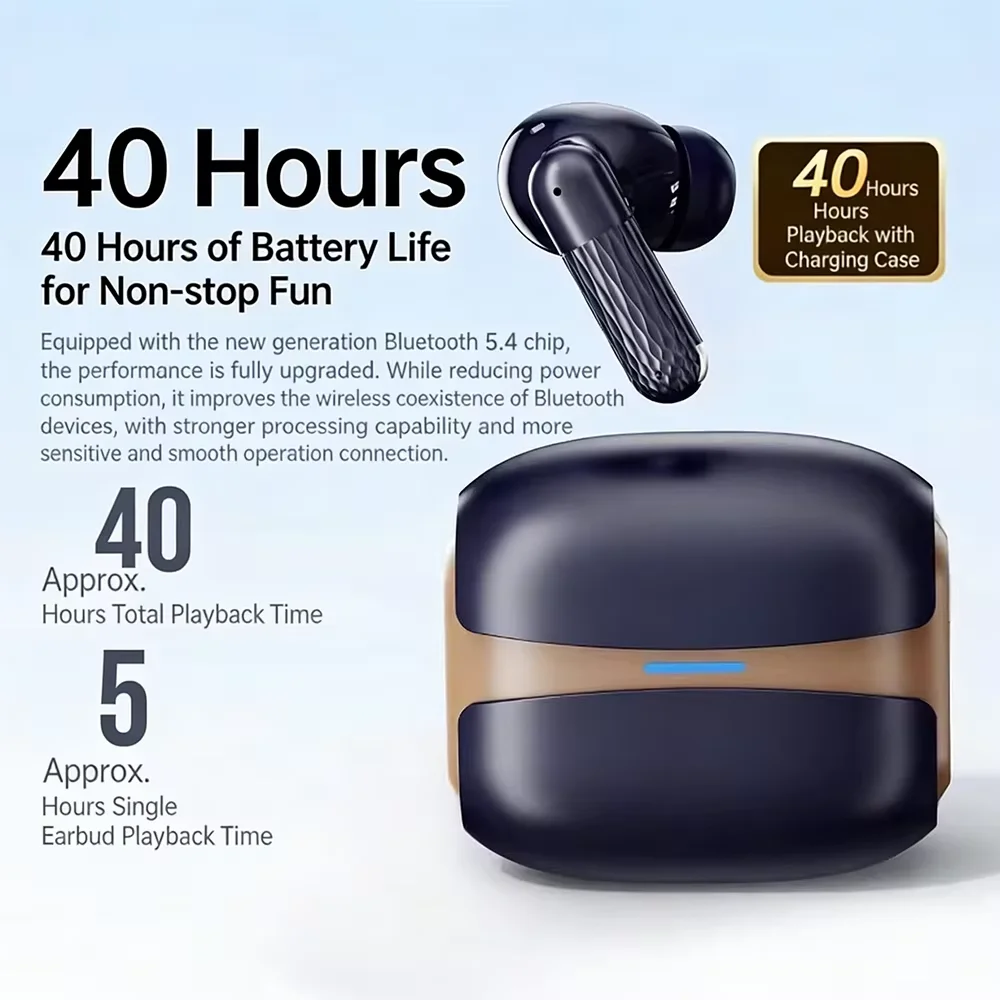 919 - Wireless Bluetooth Noise-Canceling Headphones, High-Definition Music Bluetooth Headphones, Battery Life, Gaming Headphones