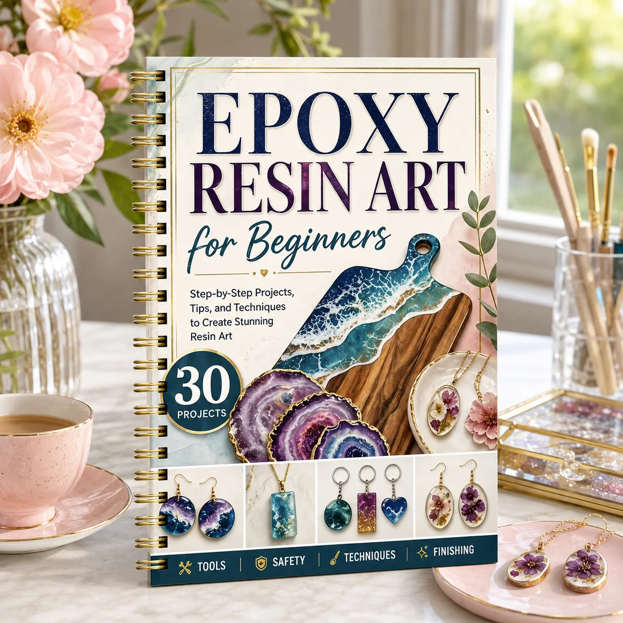 Arte con Resina Epoxi para Pri - Resin Art Guide Free reseña y precio