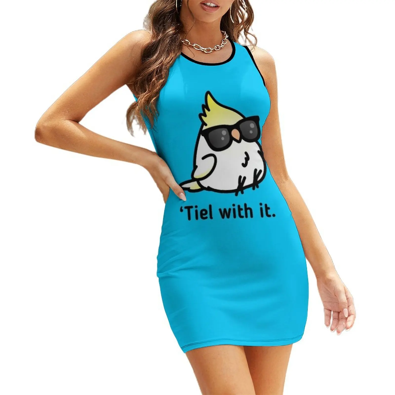 

Tiel with it Sleeveless Sundress clothing women summer 2025 summer dress woman 2025 party dresses woman women party dresses