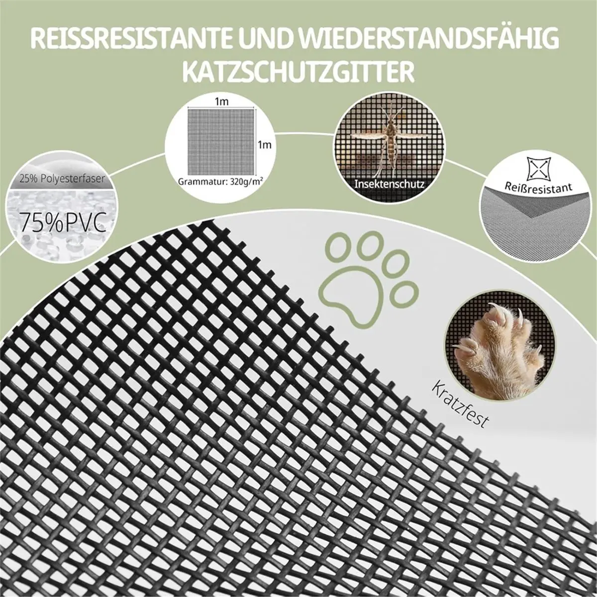 A89X Window Fly Screen, , No Drilling, Cat Net, Scratch-, Stable for All Indoor , Skylights