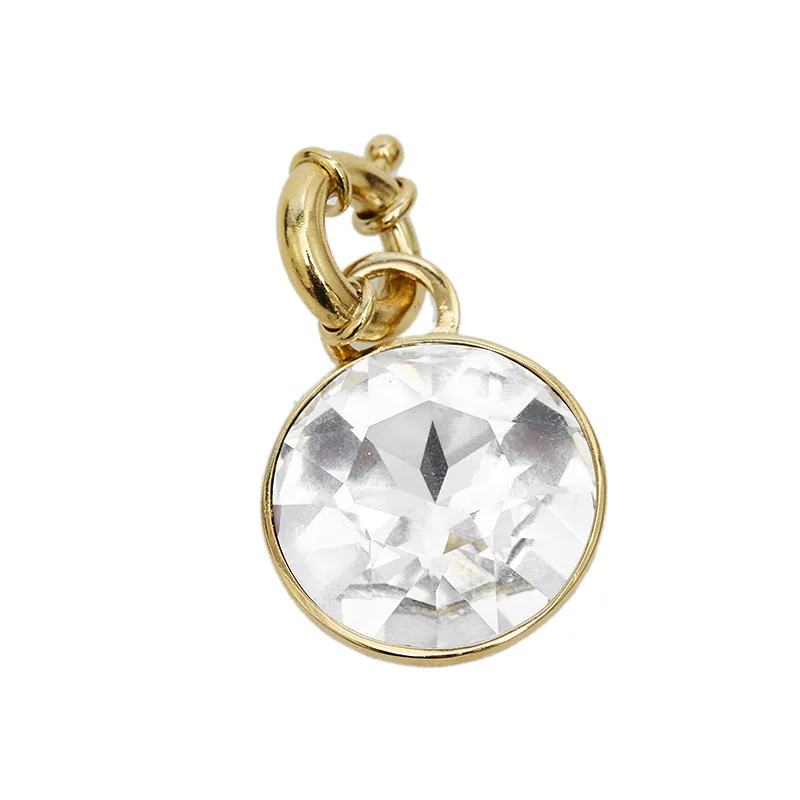 HOT SELLING DYRBERG KERN Round Austrian Crystal Unisex Pendant Keychain Bag Charm