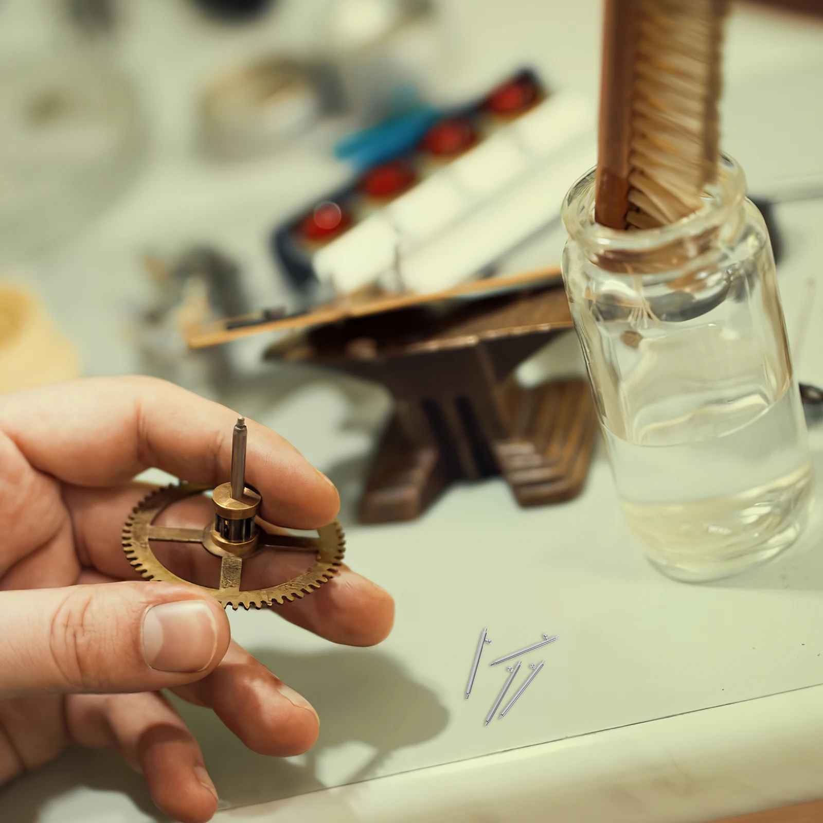 4 Pcs Quick Disassembly Ear Accessories Stainless Watch Tube Band Link Strap Pin Removal Tool