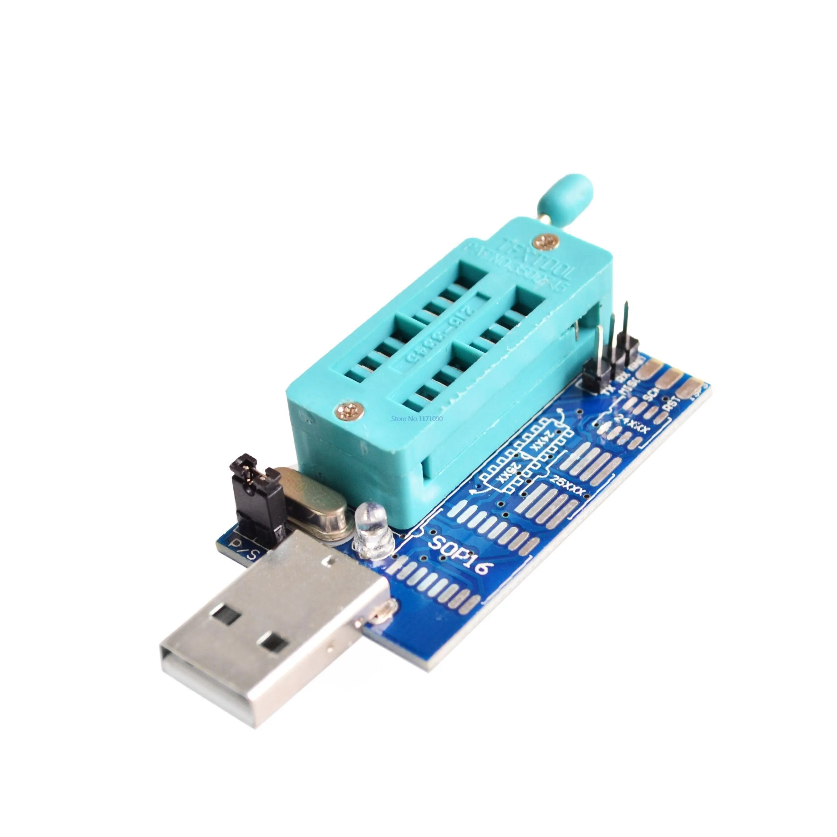 Bios Board MX25L6405 W25Q64 USB Programmer LCD Burner CH341 Progammer for 24 25 Series