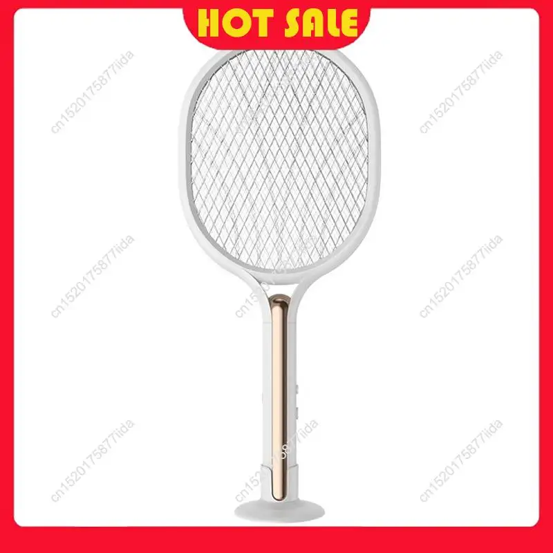 Needful Electric Fly Swatter 2500V Rechargeable Bug Zapper Racket Dual Modes Mosquito Swatter For Indoor, Office, And Backyard U