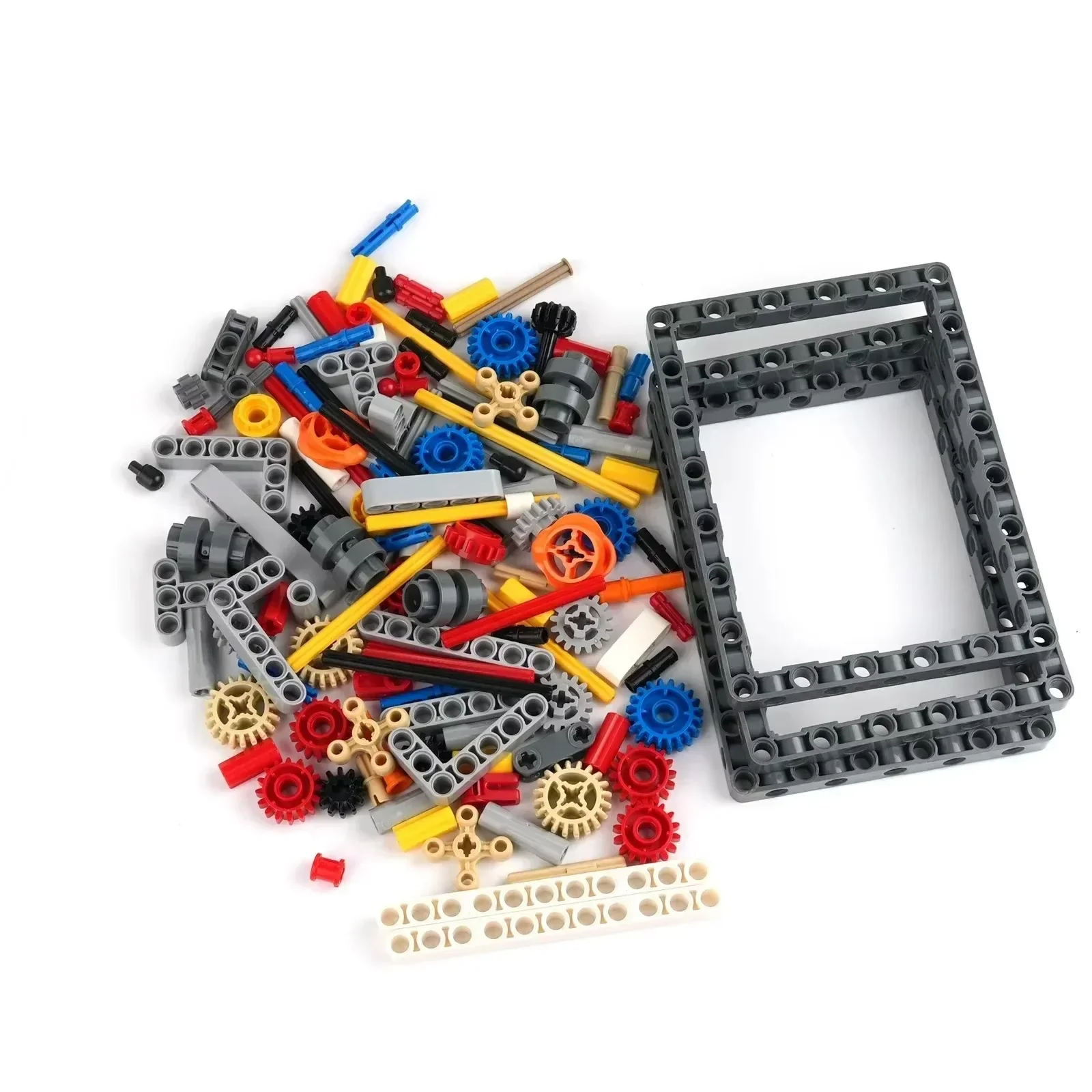 MOC-50877 علبة التروس المتتابعة للغاية المدمجة للغاية 135 قطعة 8 + N + R لأنظمة مكعبات البناء الشعبية #5