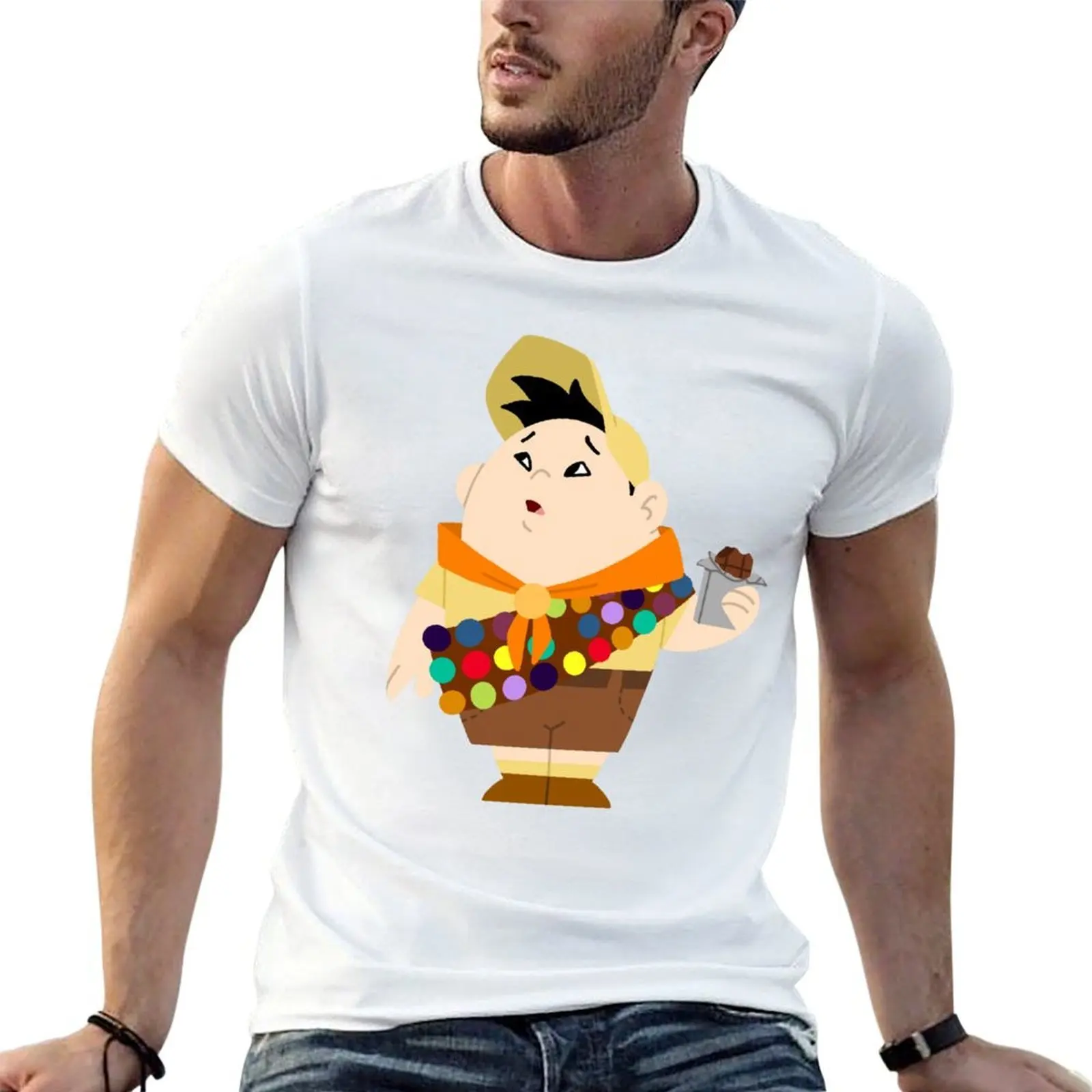 

Russell T-Shirt man t shirt heavy cotton funny t shirts dark humor essential t shirt T-shirt