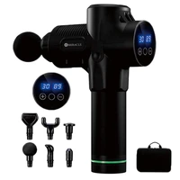 Pistola de Fascia silenciosa de 30 velocidades, masajeador de mano recargable inalámbrico con reducción de ruido certificada, relajante muscular para todo el cuerpo