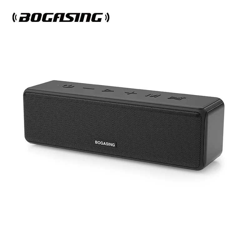 BOGASING M8 Speaker Bluetooth Speaker Portable Speaker Waterproof IPX7 30W HD Surround Sound Wireless bluetooth 5.0 speaker