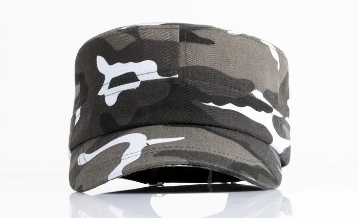 Army Hat Cotton Unisex Flat Roof Trucker Hats Camo Cap Baseball Casquette Camouflage Hats For Men Hunting Camouflage Cap