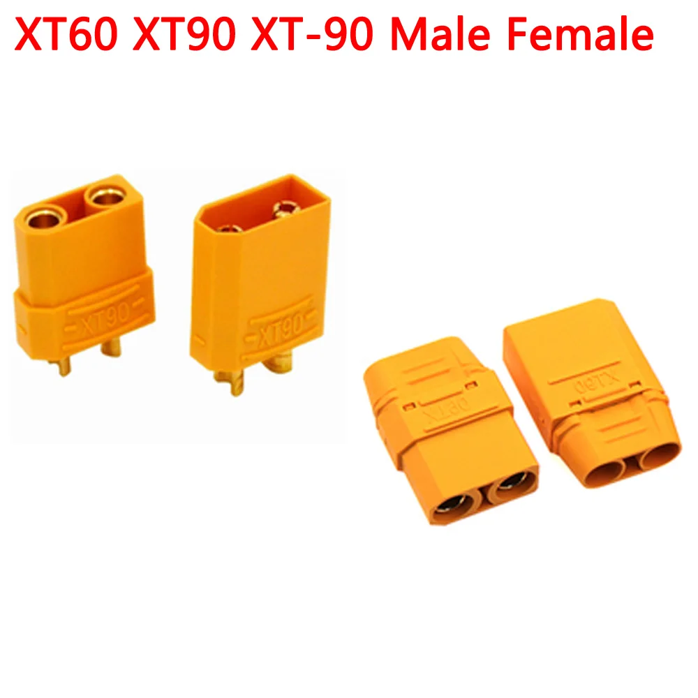 1pcs 1pair XT60 XT90 XH60-H-M male and female aero mode UAV interface T plug interface connector battery connector plug