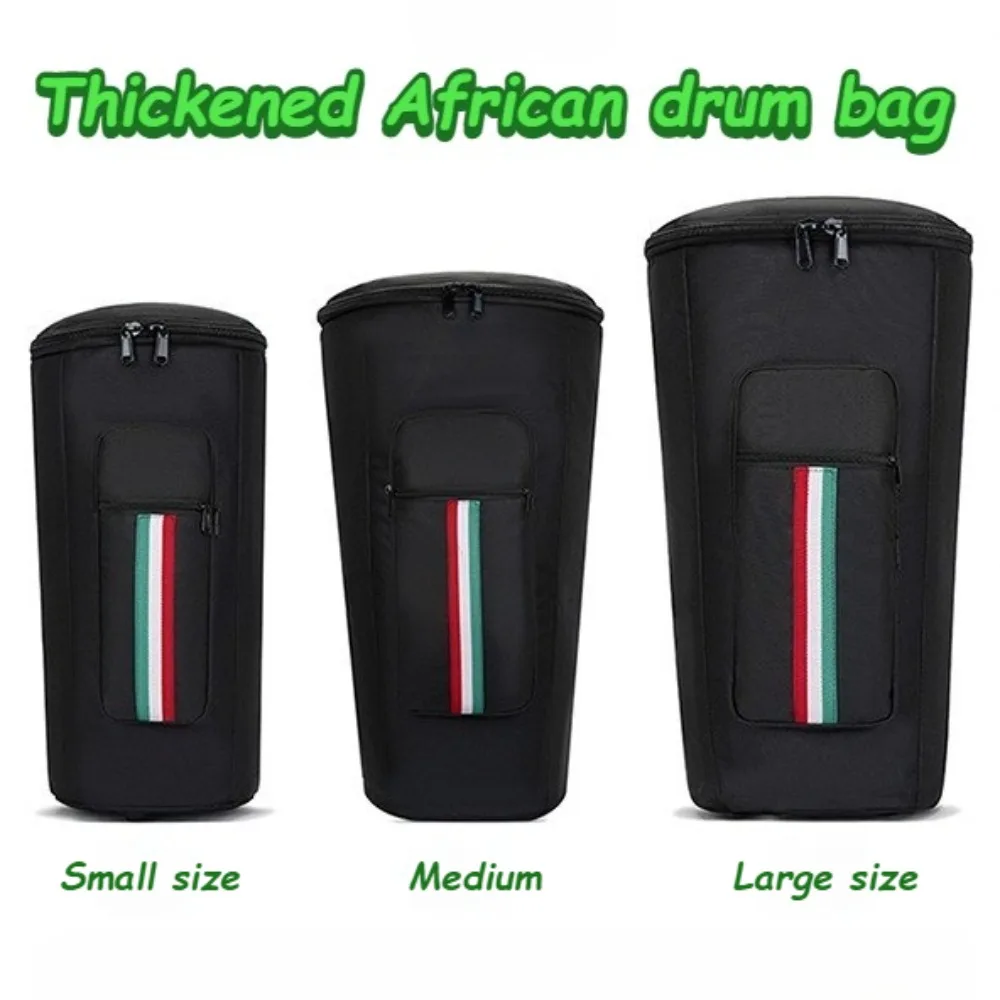 8/10/12 Inches African Drum Bag Portable Oxford Cloth Thickened Djembe Drum Storage Bag Percussion Instruments Accessories