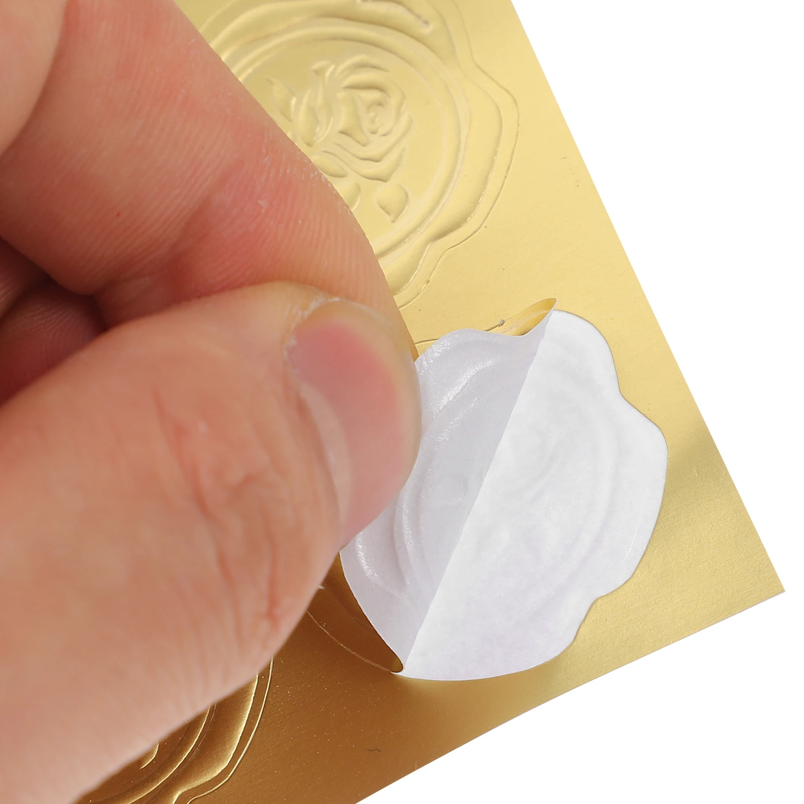 

20 Sheets Envelope Seal Wedding Invitation Labels Multi-Function Sealing For Packaging Gift Household Use Round Self-Adhesive