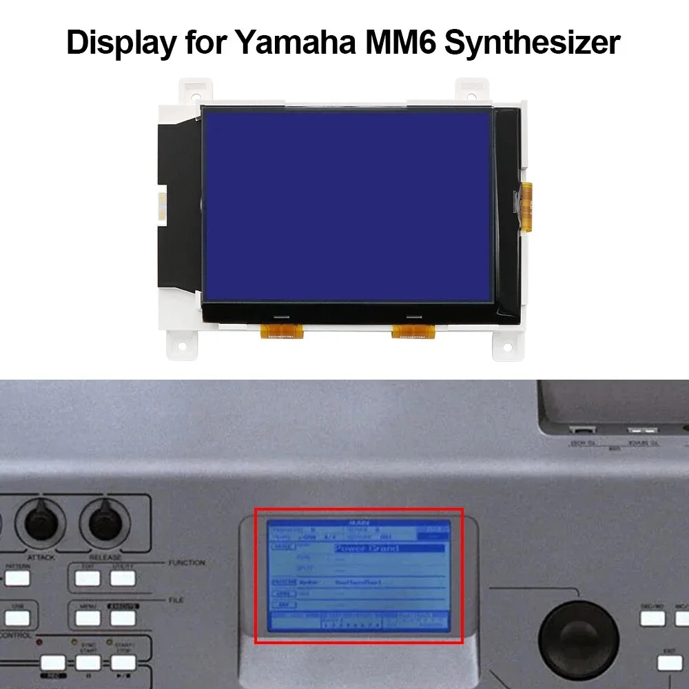 Дисплей для Yamaha MM6 MM8 DGX-205 305 220 230 DGX-620 DGX-630 синтезатор