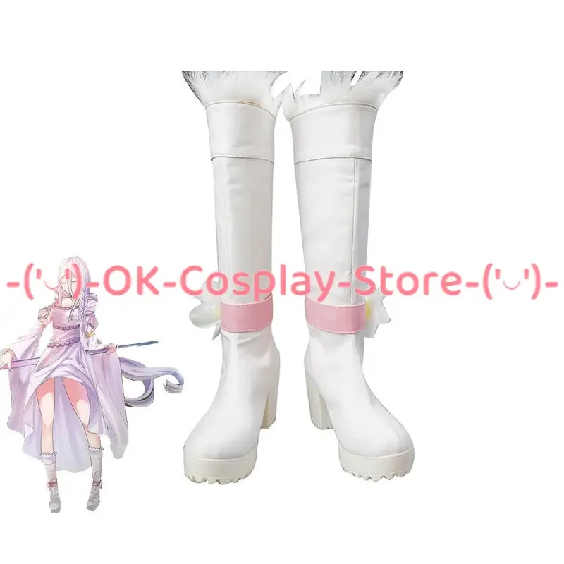 So I'm a Spider, So What? Kumo Desu ga, Nani ka? Kumoko Ariel Cosplay Shoe PU Leather Shoes Halloween Carnival Boots Custom Made