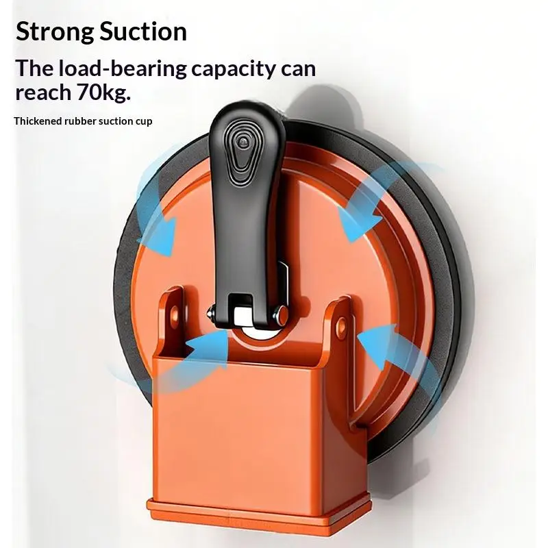Afbeelding 5: [MOA] 1 Stuks Heavy Duty Floor Fixer Tool Zuignap Vacuüm Grabber Voor Tegel Slat Plint Bestrating Timmerwerk Bouw [MOA]