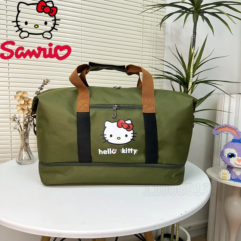 Sanrio Hello Kitty New Diaper Bag Handbag Large Capacity Fashion Baby Diaper Bag Handbag Cartoon Cute Baby Bag Multifunctional