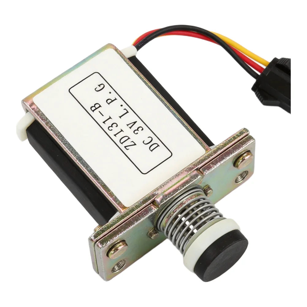 ZD131-B DC 3V Solenoid Valve Compatible with Gas Water Heaters Copper Body Self-Priming Design for Water Heating Control Units
