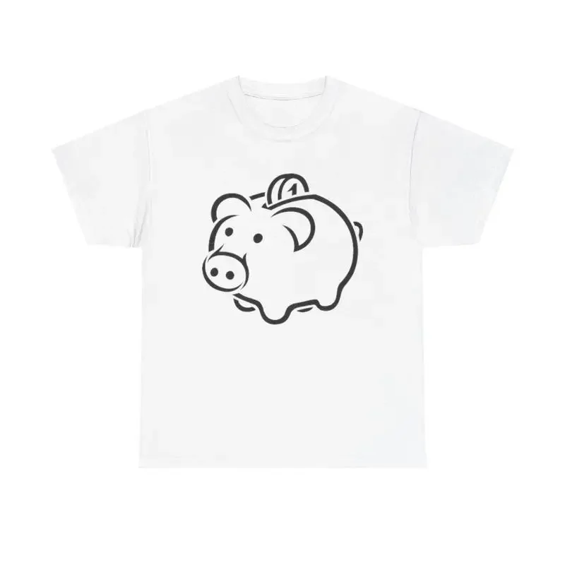 Saving Goals T Shirt finance money budget investor hustle piggy bank minimal
