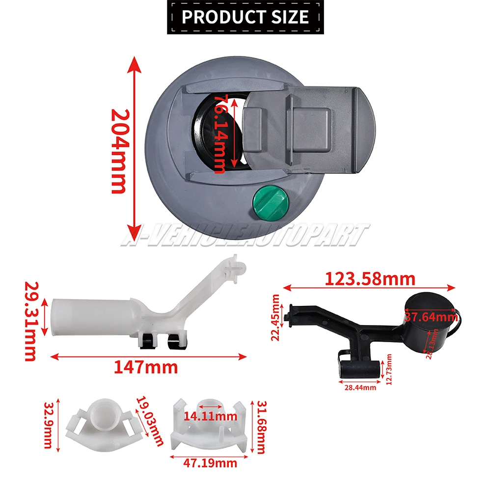 3233206 For Caravan Motorhome Thetford C250 C260 Toilet Waste Tank Cassette Sealed Flap Blade Opener Mechanism Sealed 3233106