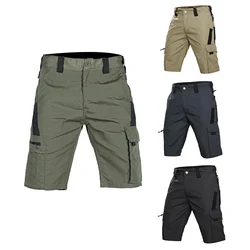 New Tactical Work Pants Men Camouflage Shorts Outdoor Multi-pocket Casual Cargo Short Pants Quick Dry Wear-resisting Shorts Male
