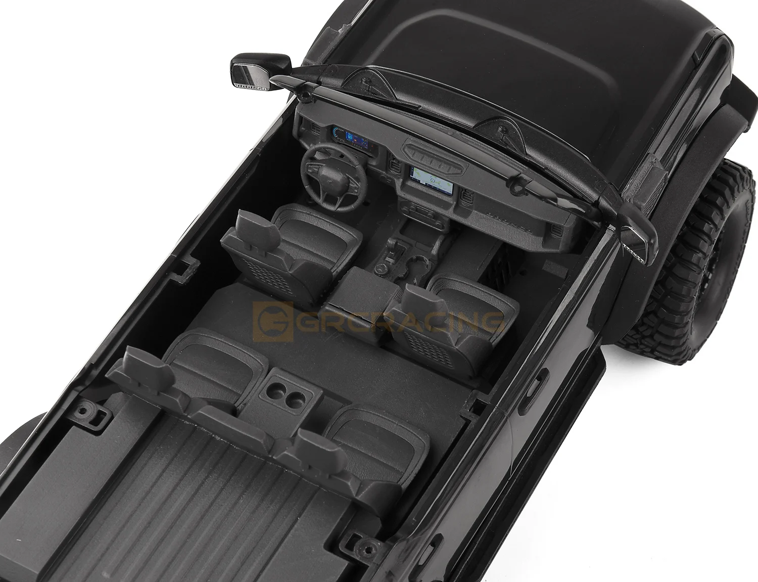 1/18 Innenraum 3D-Druck Sitze/Mittel konsole/Kotflügel für Traxxas Trx4-m Bronco Trx4m RC Crawler Auto Upgrade Zubehör – Detail 20