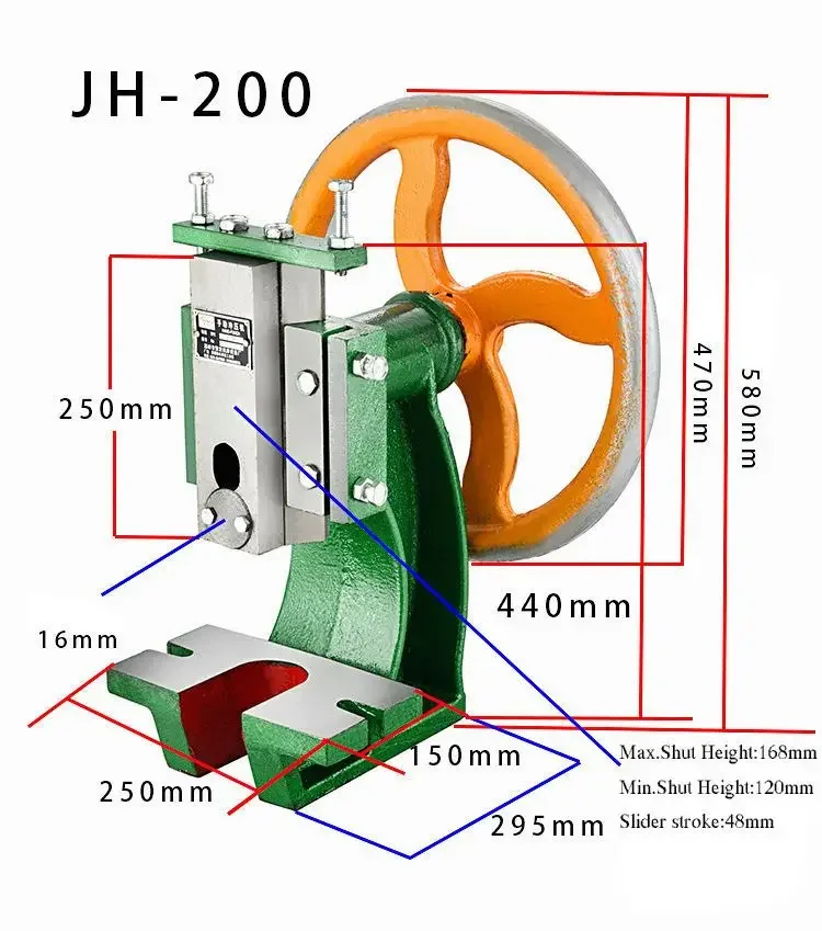 

Micro Punch Steering Pheel Punch Disk Riveting Punch 0.5T/0.8T/1.0T/1.5T Manual Desktop Press