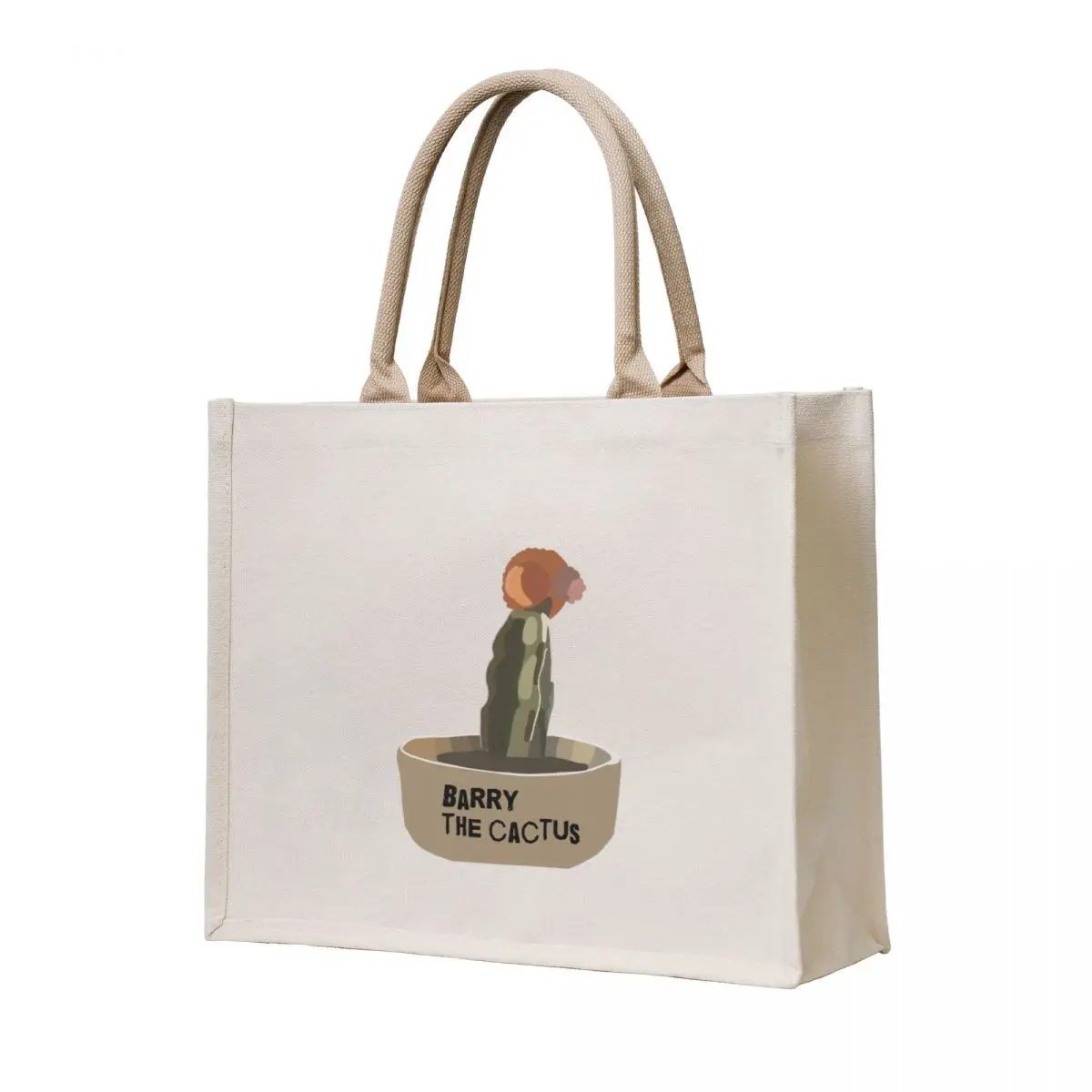 

Barry the cactus Tote Bag tote bag canvas canvas shopping bag Beach Eco