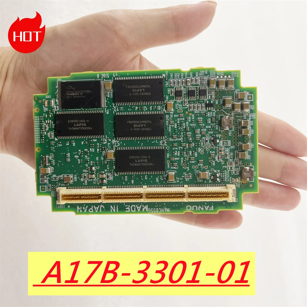 

A17B-3301-01 Free shipping FANUC CPU spot test OK (bargain) A17B-3301-01