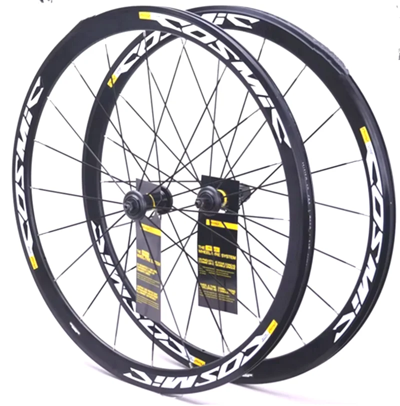 700C Bicycle Wheel 36T Ratchet 30/40/50mm Road Wheelset Bike Cosmic Elite Wheels Rim Brake V/C/Disc Brake