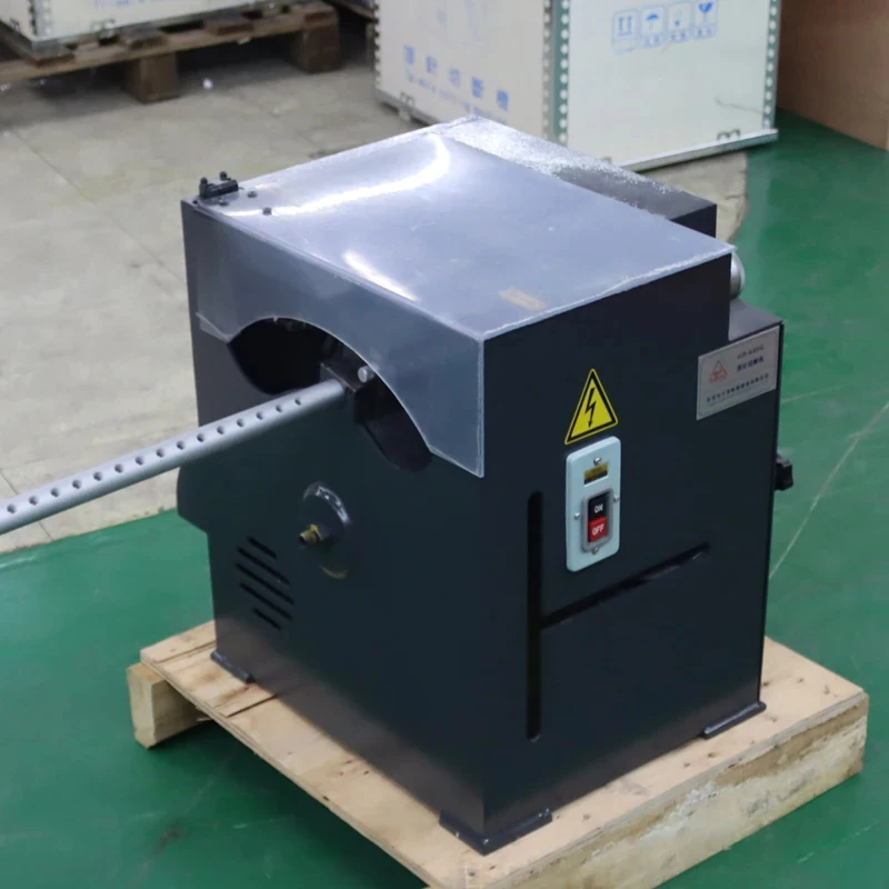 Thimble Round Bar Aluminum Parts Cutting And Grinding All-In-One Hine Pneumatic