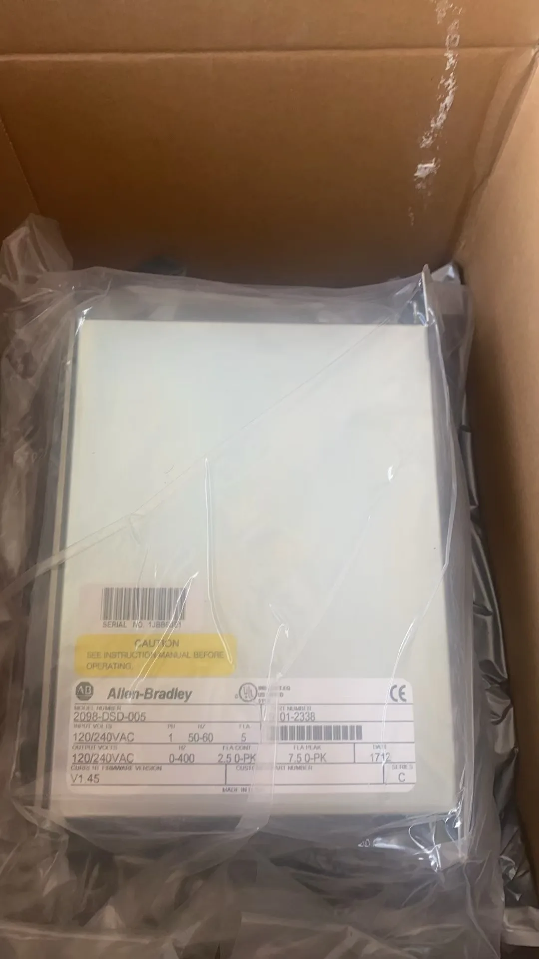 Brand new original 2098-DSD-030 drive with a 1-year warrant