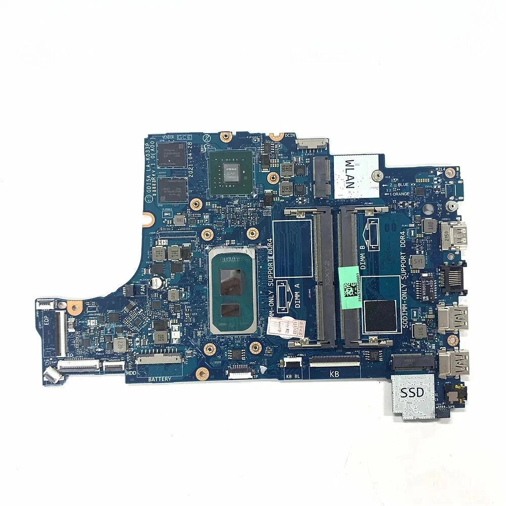 

0MF26F для материнской платы Inspiron 3500 3501 i7-1165G7 MX330 2G LA-K033P