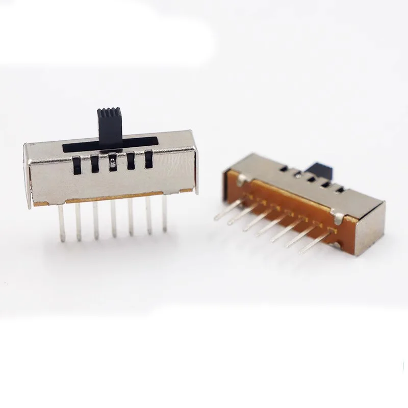 SS-15E01 مفتاح تبديل بخمسة أوضاع 1P5T مفتاح منزلق بـ 7 دبابيس معدات إمداد الطاقة مفتاح تبديل بخمسة أوضاع #4