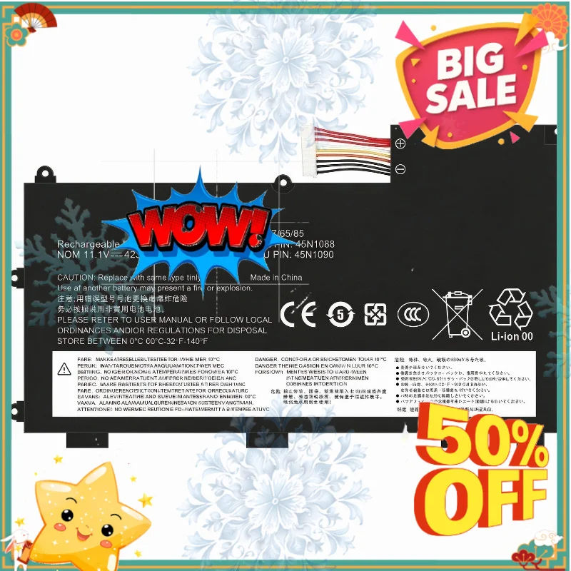 SWZY 45N1090 45N1088 L11N3P51 11.1V 4230mAh Laptop Battery for Lenovo ThinkPad T430U 45N1089 45N1091 L11S3P51 L11N3P51 121500077