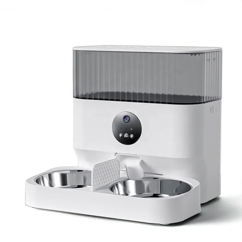 

New Arrival Pet Supplier Intelligent Video Recording Wi-Fi Remote Control 5L automatic Pet Feeder with Camera