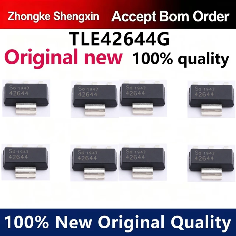 （5pcs-100pcs）Linear voltage regulator (LDO) TLE42644G SOT-223-4 Infineon components