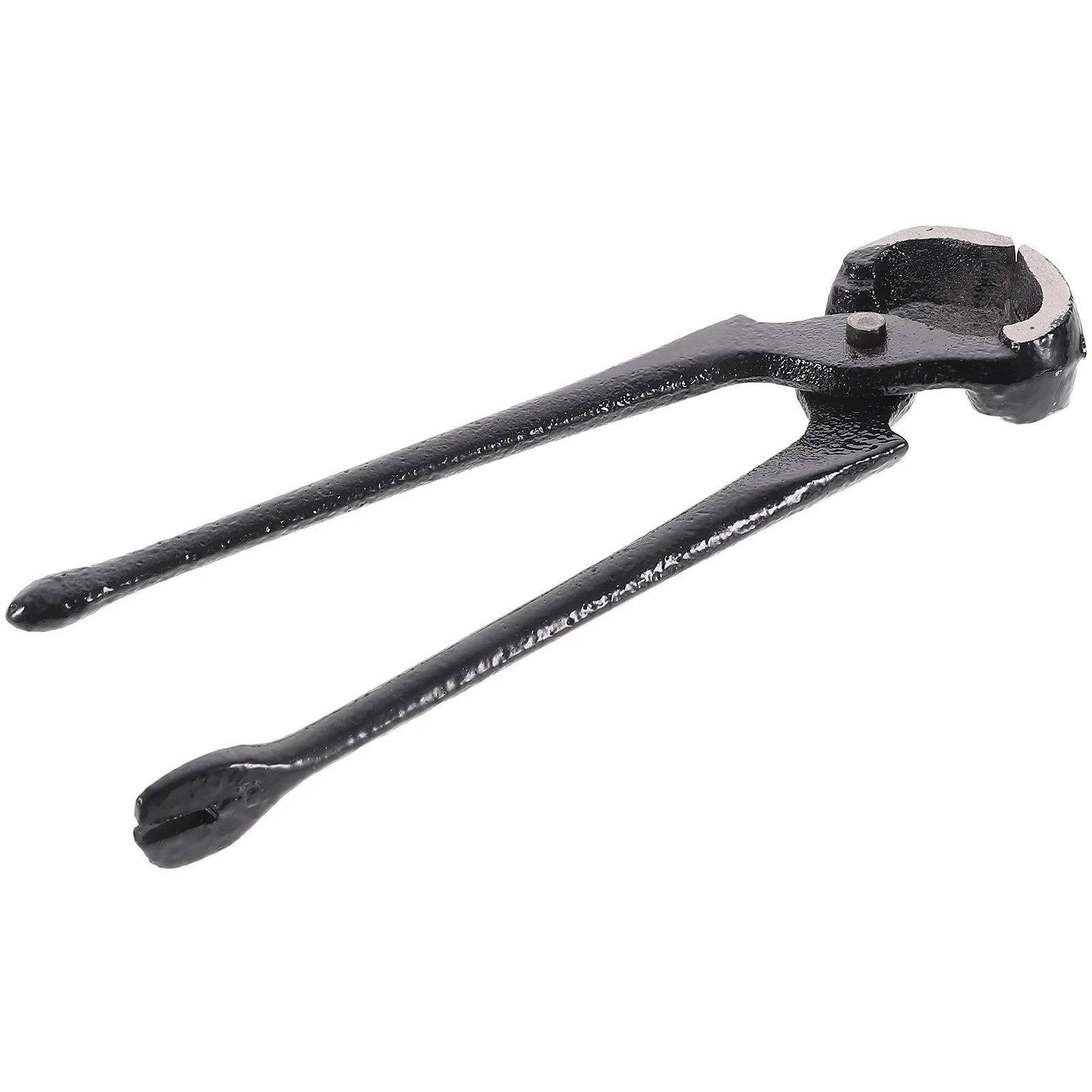 Pinza per riparazione scarpe in ferro duro nero da 15 cm, strumento per rimuovere le unghie, per scarpe con tacco alto, stantuffo in metallo durevole, perfetto per